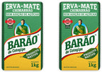 Barão de Cotegipe Yerba Mate - Erva Mate Chimarrão Hot or Cold - Tereré Iced Tea Fruity Flavors 2.2Lb 1Kg (Nativa, Pack of 2)
