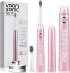 Voom Sonic Pro 5 Electric Toothbrush for Adults - Ultrasonic Electric Toothbrushes with Replacment Brush Head, Dentist Recommended Power Sonic Toothbrush with 5 Modes