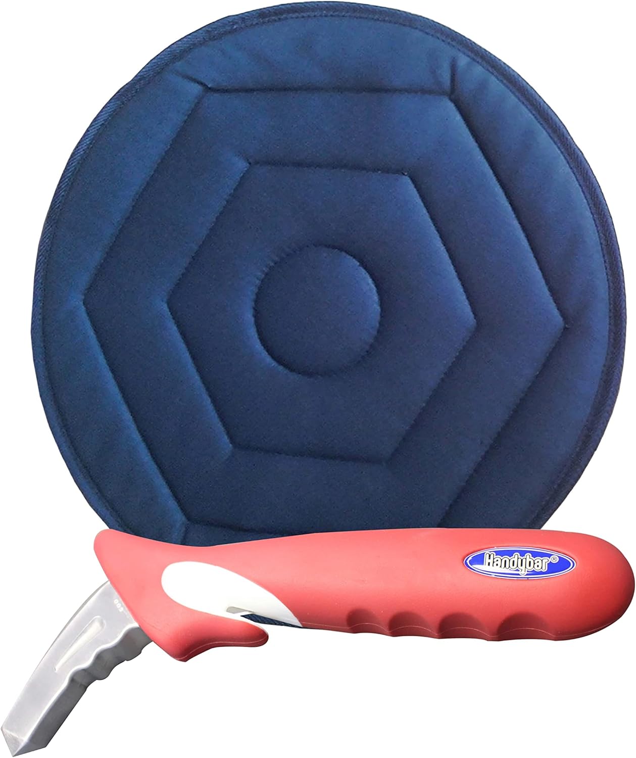Stander Auto Mobility Combo Pack, Handybar and Swivel Seat Cushion Bundle, Non-Slip Ergonomic Grip for Adults, Seniors, and Elderly, Vehicle Stand Assist Handle and Rotating Cushioned-Seat