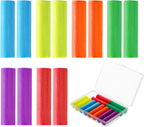 12PCS Aligner Chew, Aligner Trays Chompers for Invisalign, Orthodontic Chompers Retainer Trays Seaters with Travel Carrying Case (Mix Colors)