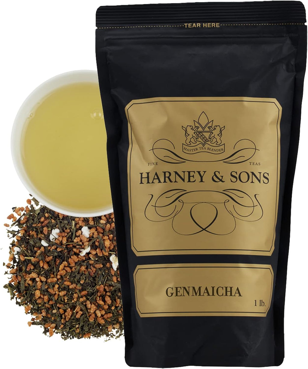Harney & Sons Genmaicha Tea, 16 oz loose leaf