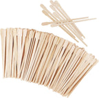 1200 Pcs Wooden Wax Sticks Small Wax Spatulas Applicator Wood Craft Sticks for Body Hair Eyebrow Lip Nose Brow Removal