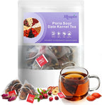 MQUPIN Sleeping Tea, Herbal Tea With Sour Jujube Seed, Lily & Poria Tea Bags - 12Count, 5g/Bag | Natural Sleep Support, Stress Relief & Calming Herbal Blend | Caffeine-Free