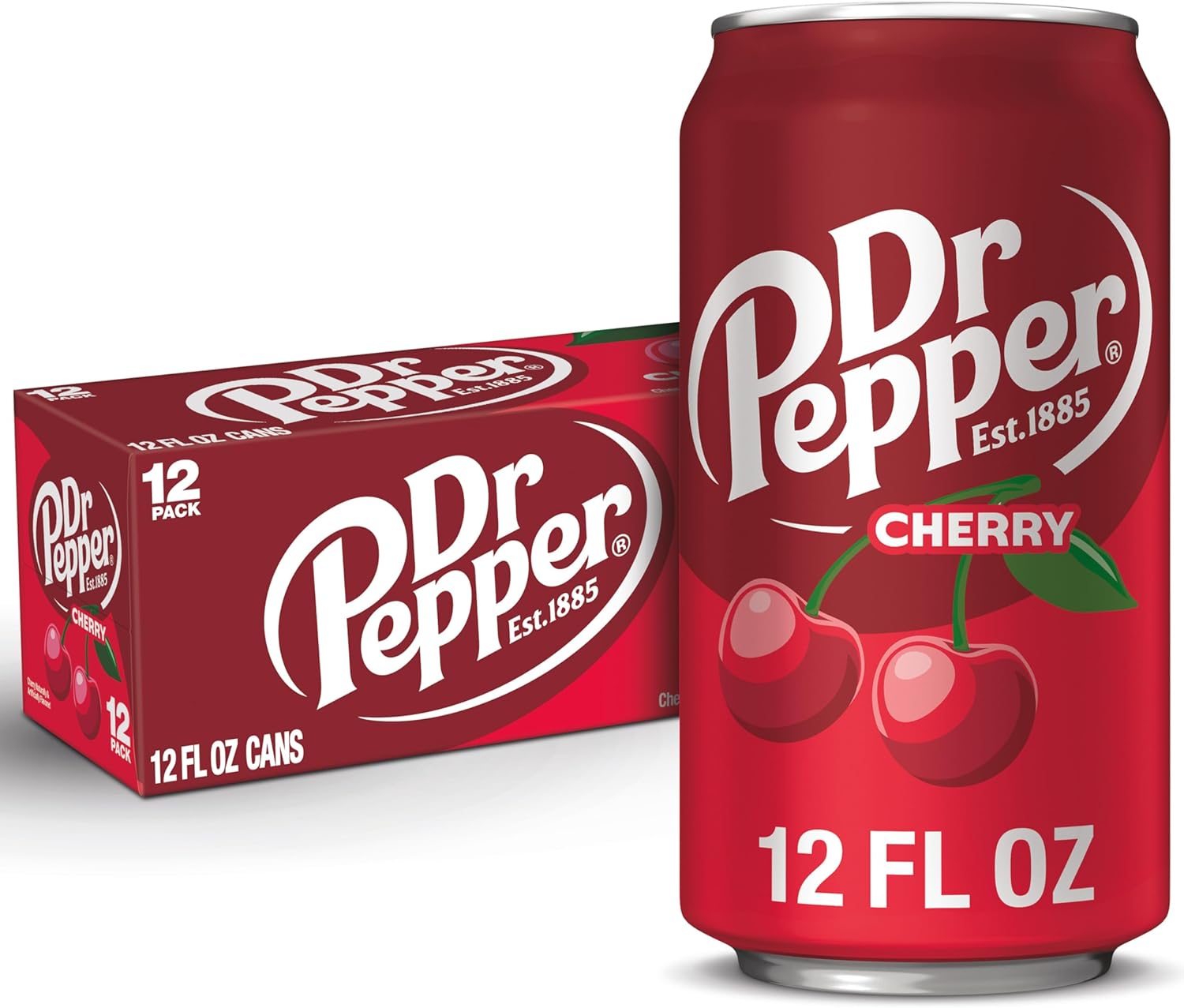 DR PEPPER - CHERRY, 12 OZ, 12 PK
