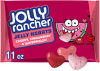 JOLLY RANCHER Assorted Fruit Flavored Jelly Hearts, Valentine's Candy Bag, 11 oz