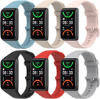 FitTurn Watch Bands Compatible with Oppo band 2 Women/Man Replacement Silicone Wristbands Strap Bands Adjustable Quick Release Accessories with Metal Button for Oppo band 2
