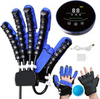 GAOXIAO Rehab Hand Exerciser Aids Robotic Glove, Finger Function Rehabilitation Trainer Robot Rehab Gloves for Spasticity from Stroke Hemiplegia Training Recovery Equipment Rehab Set A Right S