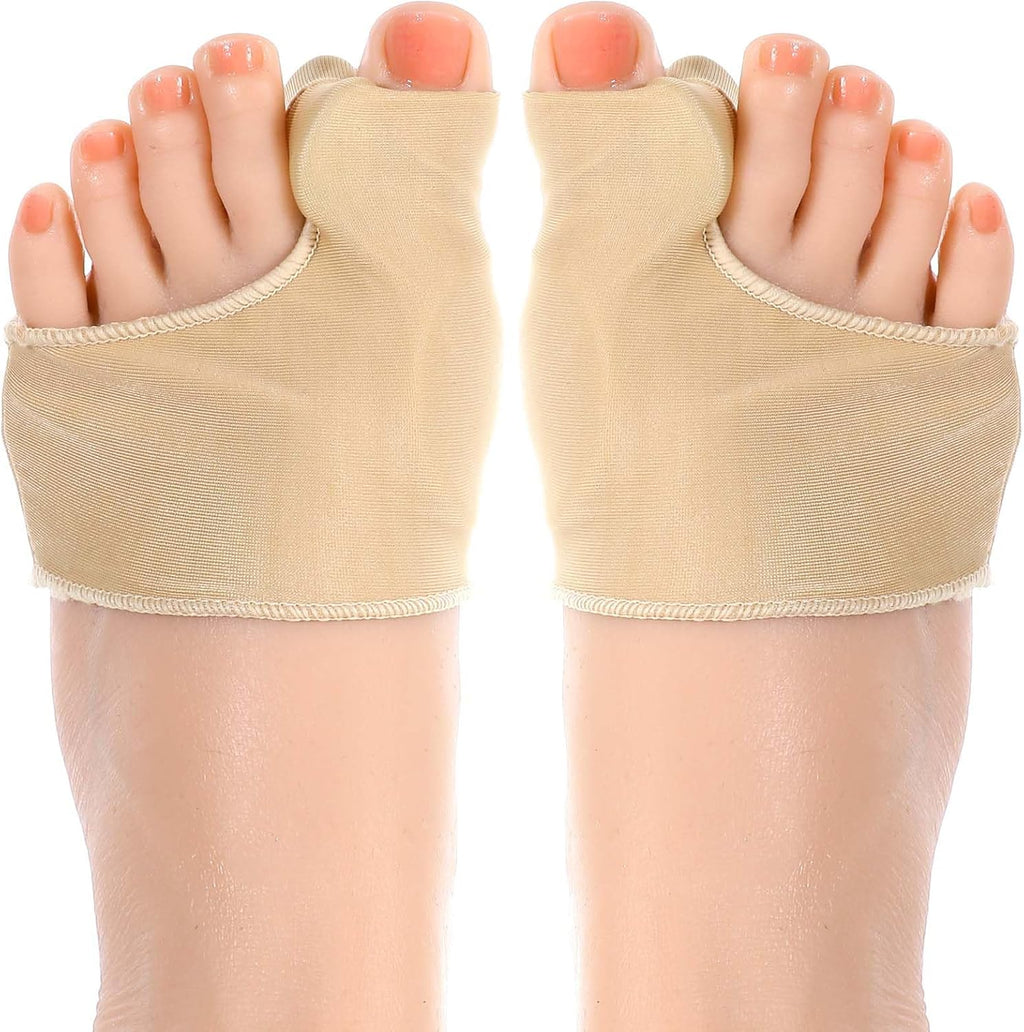 Bunion Corrector Relief Sleeve Toe Socks for Hallux Valgus Big Toe Separator Straighteners Alignment Relief Gel Pad Non-Slip Toe Spacer for Women Men Day Night Support Hallux Valgus Guard