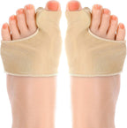 Bunion Corrector Relief Sleeve Toe Socks for Hallux Valgus Big Toe Separator Straighteners Alignment Relief Gel Pad Non-Slip Toe Spacer for Women Men Day Night Support Hallux Valgus Guard