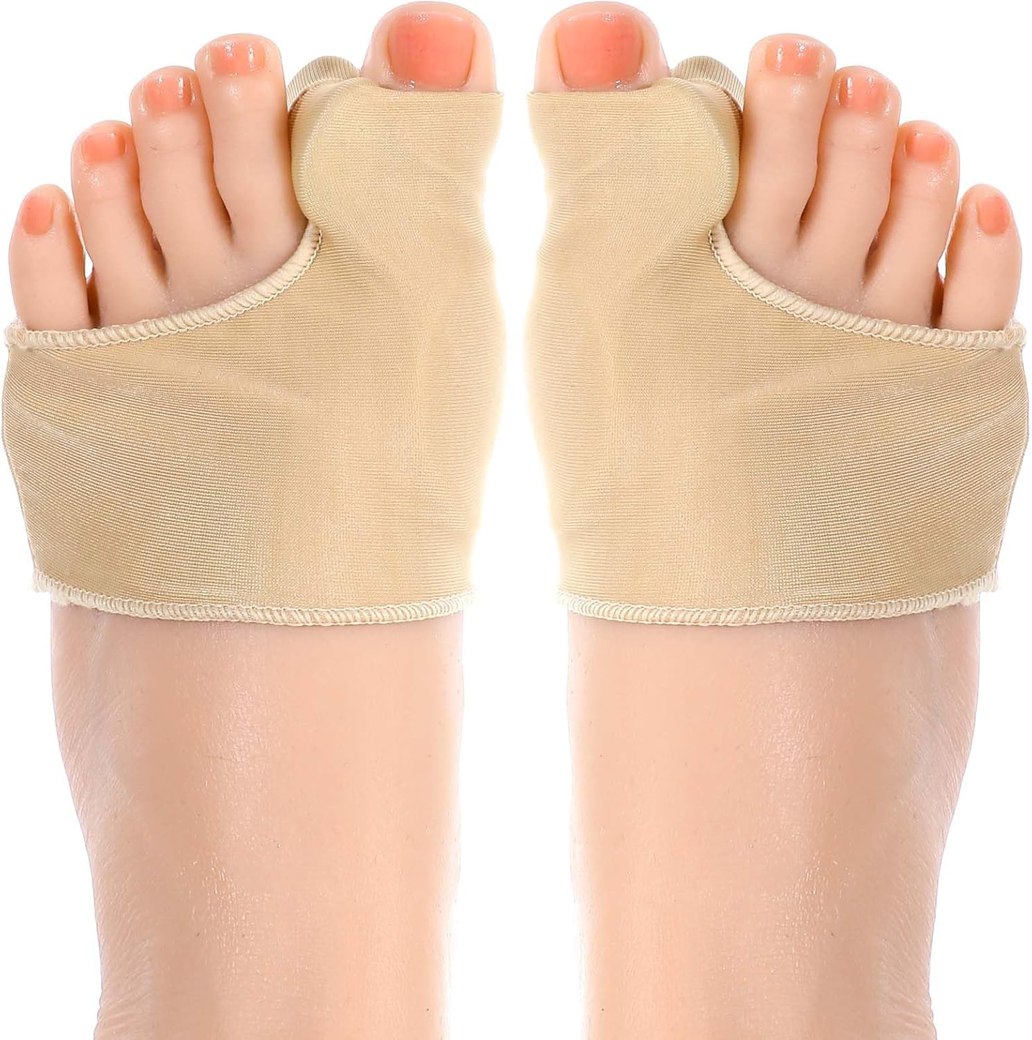 Bunion Corrector Relief Sleeve Toe Socks for Hallux Valgus Big Toe Separator Straighteners Alignment Relief Gel Pad Non-Slip Toe Spacer for Women Men Day Night Support Hallux Valgus Guard