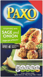 Paxo Sage & Onion Stuffing Mix 85g - Pack of 2