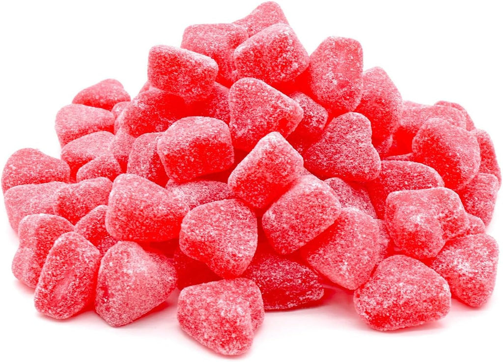 Candy Retailer Valentine's Day Cherry Jelly Hearts (1 Lb)