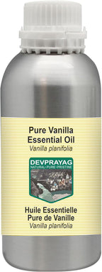 Pure Vanilla Essential Oil (Vanilla planifolia) Steam Distilled 300ml (10 oz)