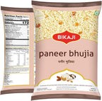Bikaji Paneer Bhujia Mixture | 400g (14.11 oz) Bikaneri Sev Namkeen | Crunchy Indian Snack Mix | Authentic Rajasthani Namkeen | Tea-Time Snack & Chaat Topping | Vegetarian