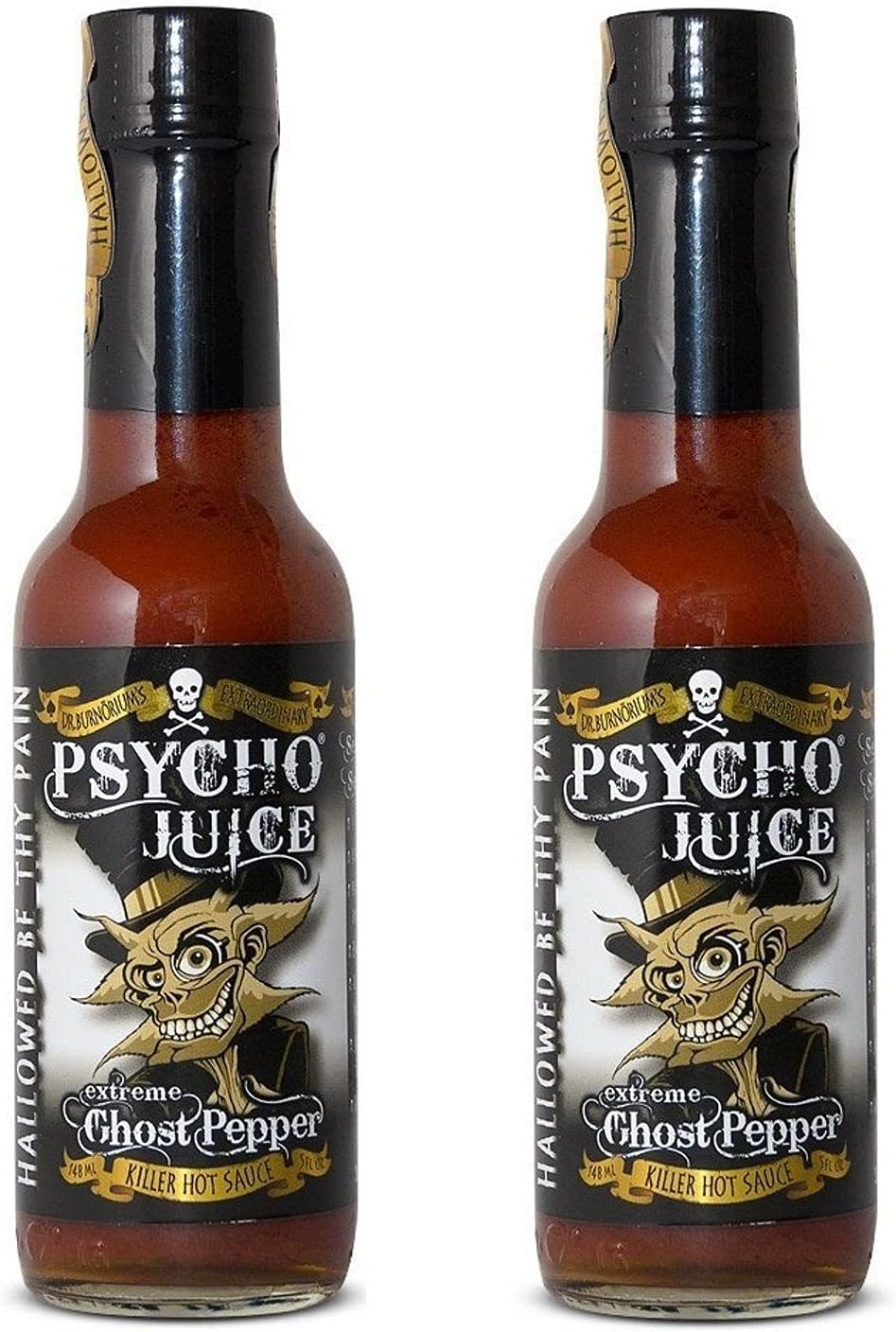 Set Of 2 Psycho Juice Extreme Ghost Pepper