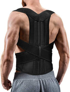 Posture Corrector XS-5XL Improve Hunchback Plus Size Back Brace Men and Women Adjustable Upright Back Support Straightener Prevent Scoliosis Back Posture (Size : Medium)