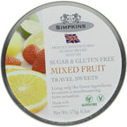 Simpkins Sugar & Gluten Free Mixed Fruit Travel Sweets x 3