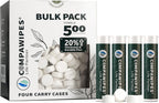 500 PCS Compressed Towel Tablets - Travel Disposable Towels, Compressed Hiking Toilet Paper, Wilderness Wipes, Compact Toilet Paper, Disposable Compressed Face Towel for Camping, Backpacking & Beauty