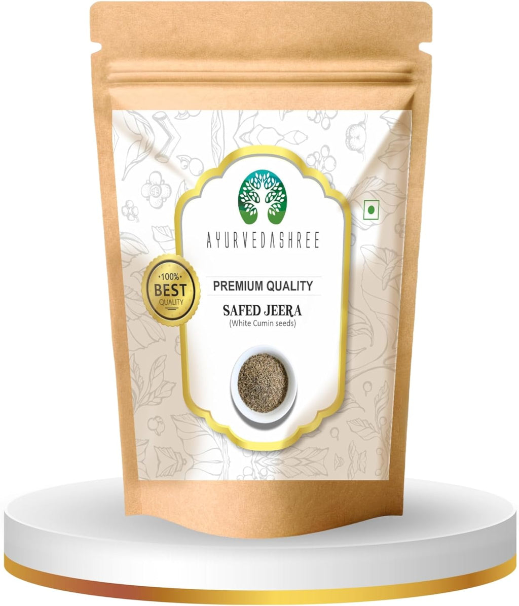 AYURVEDASHREE Whole Jeera Safed 200Gm, Jeera, White Cumin, Cumin,Cuminum cyminum, 100% Natural, NON-GMO, Gluten Free, Spice, Indian Jeera, cooking