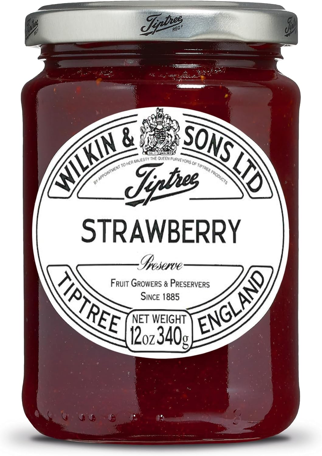 Tiptree Strawberry Preserve, 12 Ounce (Pack of 6)