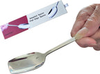 Silverware Adaptive Spoons for Parkinson's - Utensils for Elderly, Disabled, Adults, Parkinson's Patients, Handicapped, Non-Weighted Flat Edge Spoon by Senior ICare