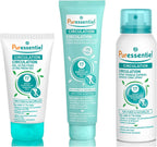 Puressentiel Circulation Essentials Set - Cooling Cream, Fresh Gel, and Spray - Aromatherapy Products for Muscle Tension - Provides Instant, Lasting Relief - Natural and Plant-Based Blends - 3 pc