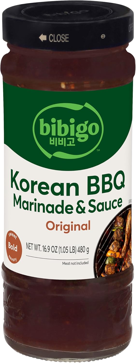 bibigo Korean Bbq Sauce, Original, 1.05 Pound (Pack of 6), (00056033)