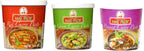 Mae Ploy Red Curry Paste, Green Curry Paste and Panang Curry Paste Set. Great Cooking Gift.