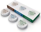 Monster&Son Organic Beard Balm Variety Pack x3 - Helps to Hydrate, Style and Promote New Hair Growth - Rich in Vitamins & Minerals - Jojoba Oil, Shea Butter, Coconut Oil - Ideal Gift for Bearded Men