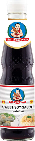 Healthy Boy Thai Sweet Soy Sauce (White Label), 14 Ounces, Product of Thailand (Pack of 1)