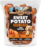 BRUTUS & BARNABY Sweet Potato Dog Treats – Support Sensitive Stomachs with USA-Grown, Hypoallergenic Treats that Smell as Good as They Taste