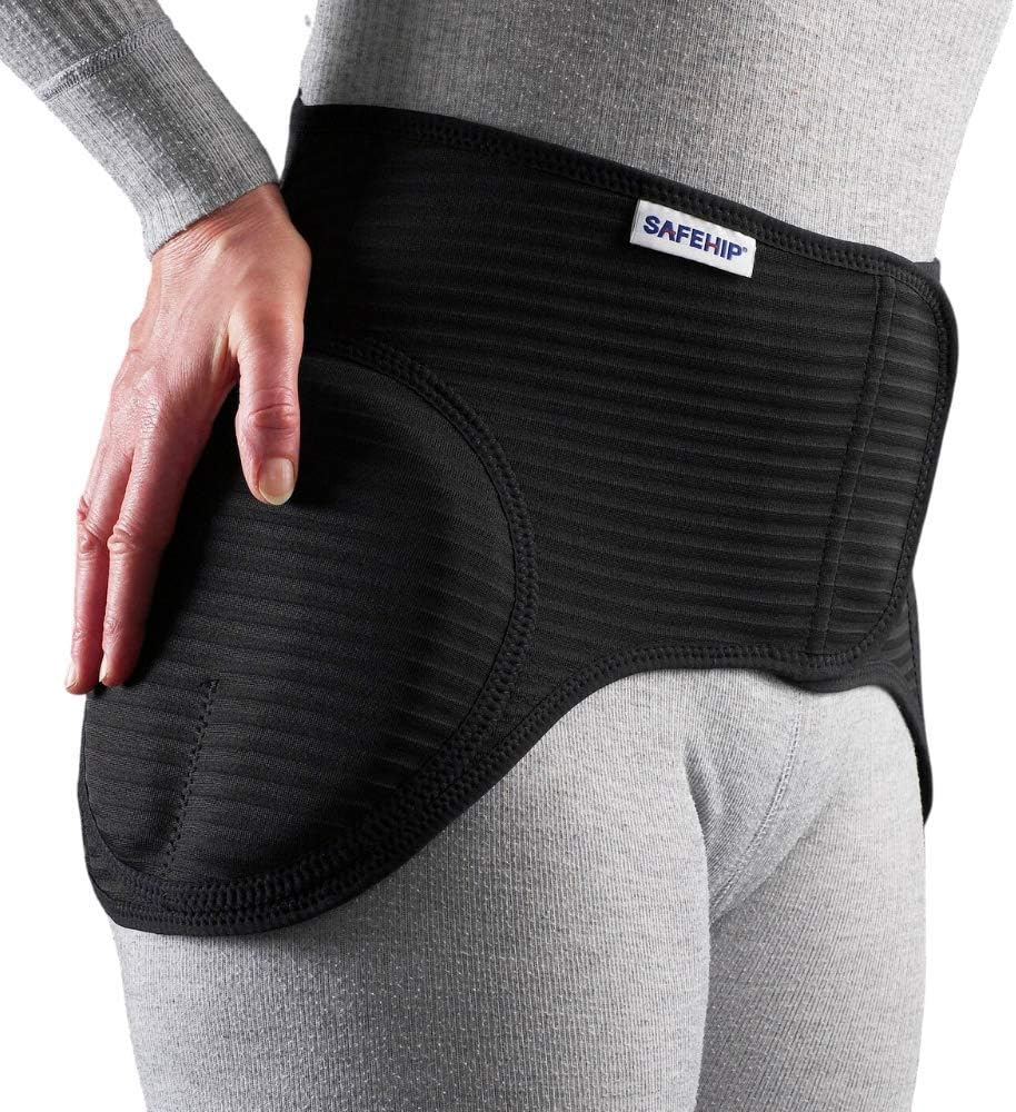 SAFEHIP Active Hip Protector Belt Fall Fracture Injury Prevention Hip Pads for Elderly Seniors, Comfortable and Breathable to Wear for Men and Women, Medium 38-42 inches by TYTEX