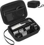 Beard Trimmers Case, Hair Clipper Shaving Hard Travel Case Compatible with Norelco Multigroom Series 9000/7000/5000/3000, OLOV, Ufree, Oneblade, Electric Body Shaver and Accessories -Black
