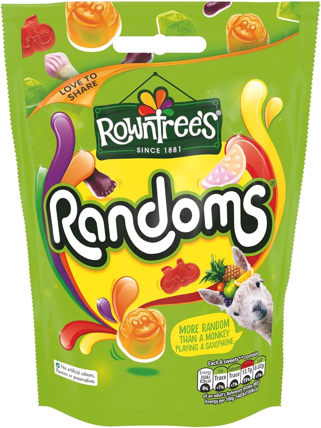 Rowntree Random Pouch - 120g - Pack of 1