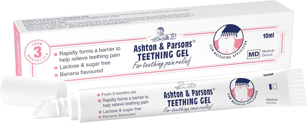 Ashton & Parsons Teething Gel for 3 Months+ Infants to Help Relieve Common Teething Symptoms 10ml