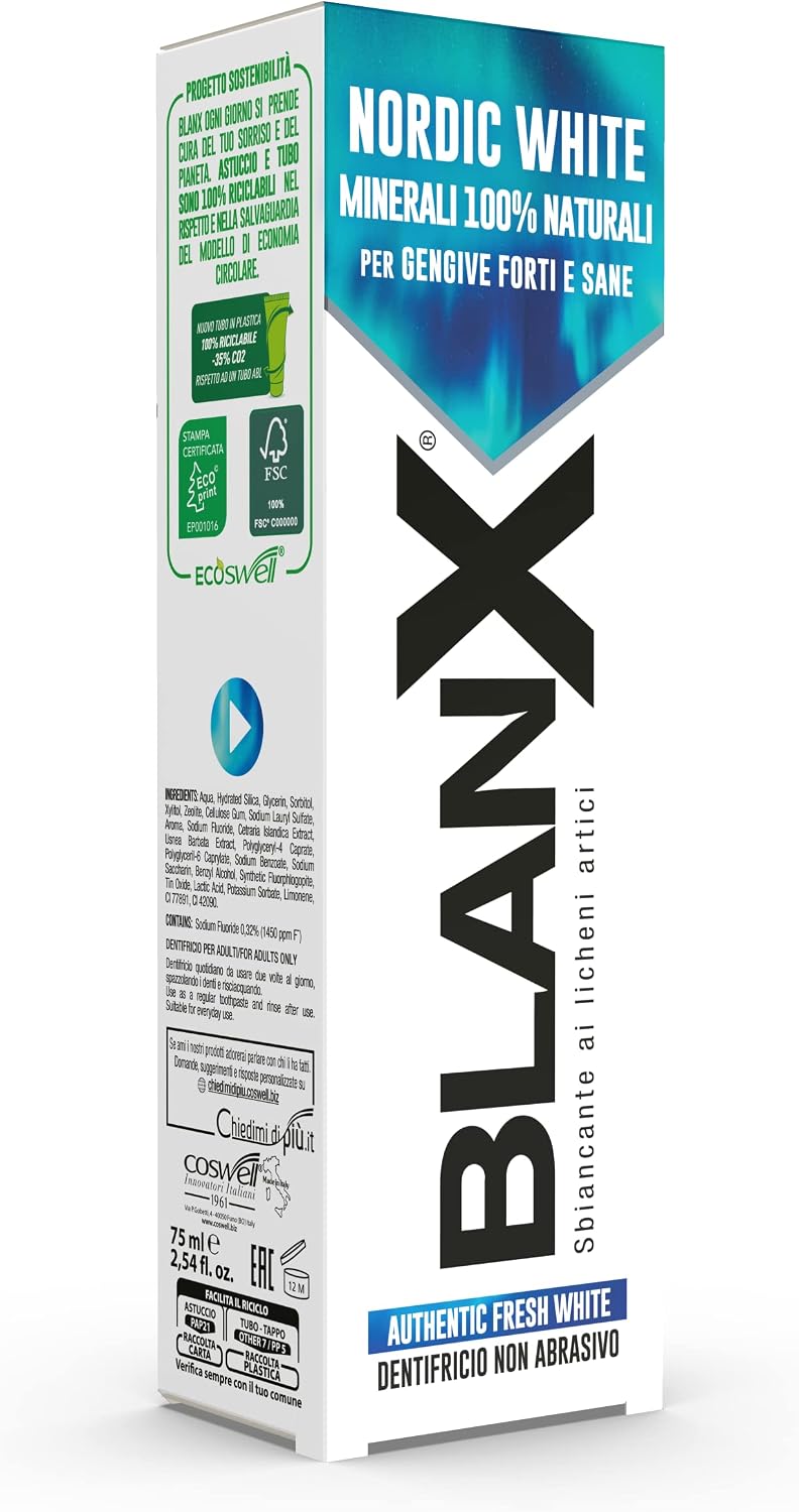 Blanx Nordic White Toothpaste 75ml 2.54fl.oz