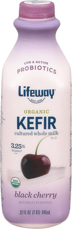 Lifeway, Kefir Whole Milk Black Cherry Organic, 32 Fl Oz