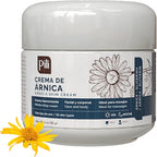 Pili Arnica Cream Hydrating Moisturizer for Face & Body. Soothes Bruised, Dry & Irritated Skin. Fast-Absorbing, Non-Greasy, Unscented. 1 oz