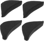 FRCOLOR 2 Pairs Soft Sponge Toe Plug Shoe Filler Ergonomic Inserts for Big Shoes, Anti-Slip Foot Pads for Sneakers Heels Boots
