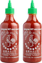 Sriracha Hot Chili Sauce, 17 oz (Pack of 2) | Authentic Spicy Sauce for Dipping, Noodles, Stir-Fries & Marinades