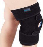 Nvorliy Knee Brace for Women Plus Size for Knee Pain (XL-8XL) - Extra Large Knee Brace with Side Stabilizers for Arthritis, Meniscus Tear, Knee Pain Relief, ACL, LCL, MCL (3XL/4XL, Black)