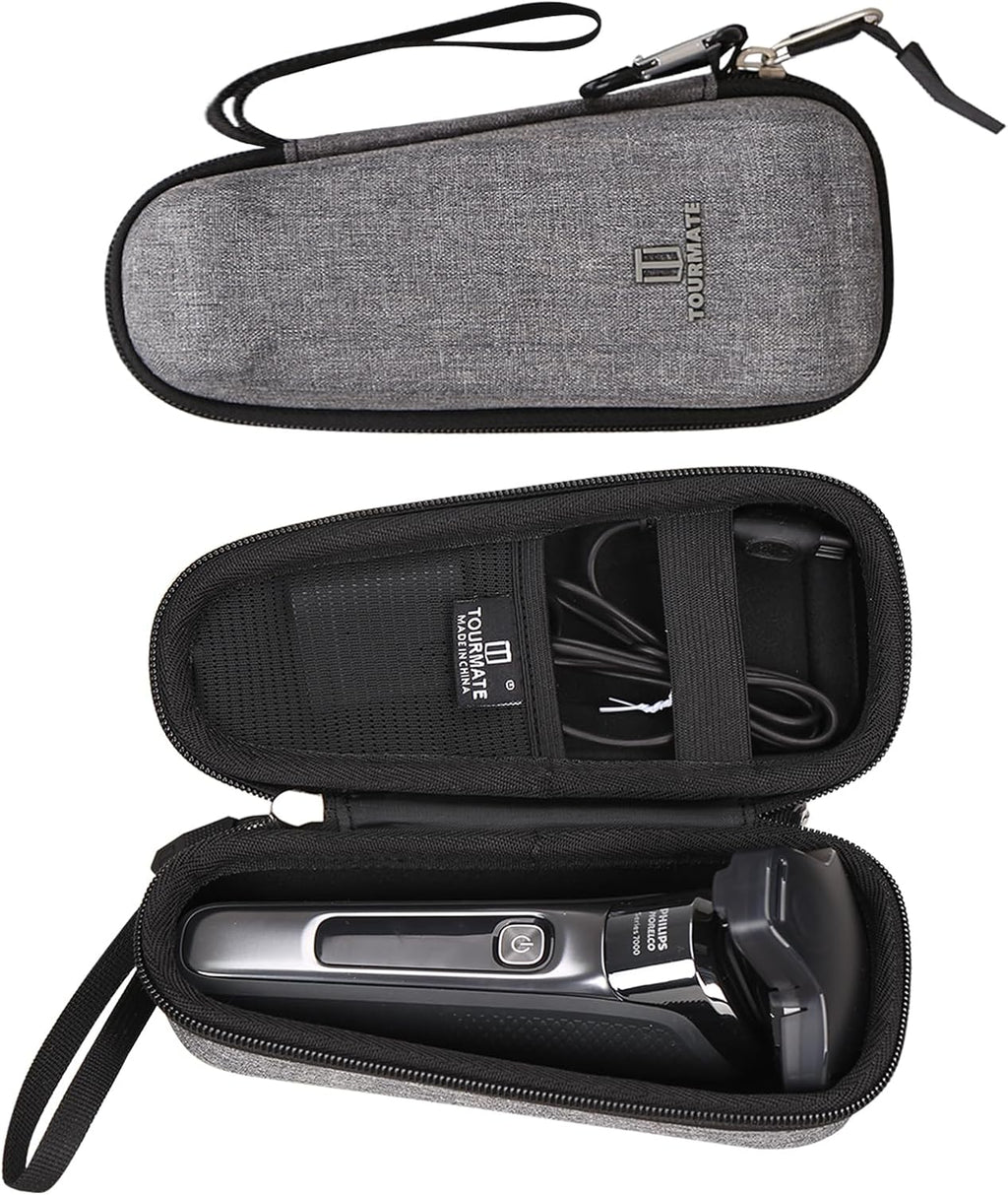 Hard Storage Case for Krovena Women Electric Shaver/Blippish Norelco Men Shaver Series 2100 2300 3500 6800 3100 5500 5100 5300 5700 6880 7000 7100 7200 Wet Dry Rotary Shaver (Case Only)