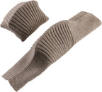 BXT Knee Warmers for Pain Relief, Thermal Knee Brace for Senior Sleeping, Stretchy Knitted Leg Sleeve Wrap