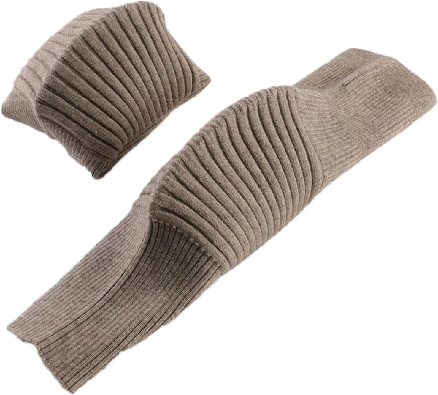 BXT Knee Warmers for Pain Relief, Thermal Knee Brace for Senior Sleeping, Stretchy Knitted Leg Sleeve Wrap