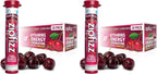 Zipfizz Energy Drink Mix, Electrolyte Hydration Powder with B12 and Multi Vitamin, Black Cherry, 20 Count (Pack of 2)