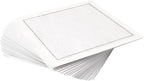 Five Star Cotton Cocktail Napkins, Beverage & Party Napkins - 4" x 4" Single Use (25 pack) White