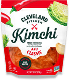 Cleveland Kitchen Classic Kimchi - Lightly Fermented Vegetables, Crunchy & Delicious with a Hint of Spicy, Live & Natural Probiotics, 16 oz
