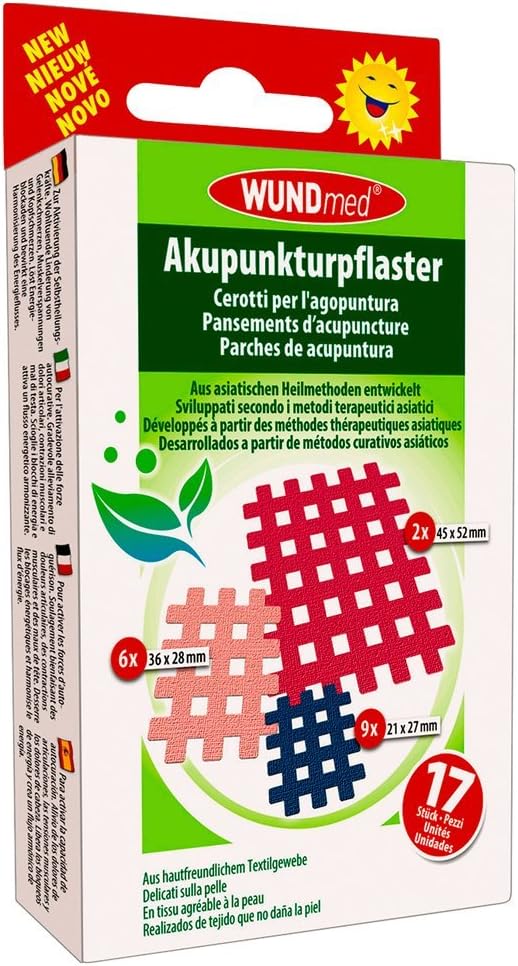 Acupuncture Plaster to Activate self Healing, Remove blockages and Help Relieve Pains with targeted Stimulation