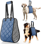 Adjustable Dog Sling Dog Lift Harness for Large Dogs, Hind Leg Support Portable Soft Lift Support and Rehab Harness for Weak Rear Legs, for Senior, Injured, Disabled and After Surgery Dogs Large