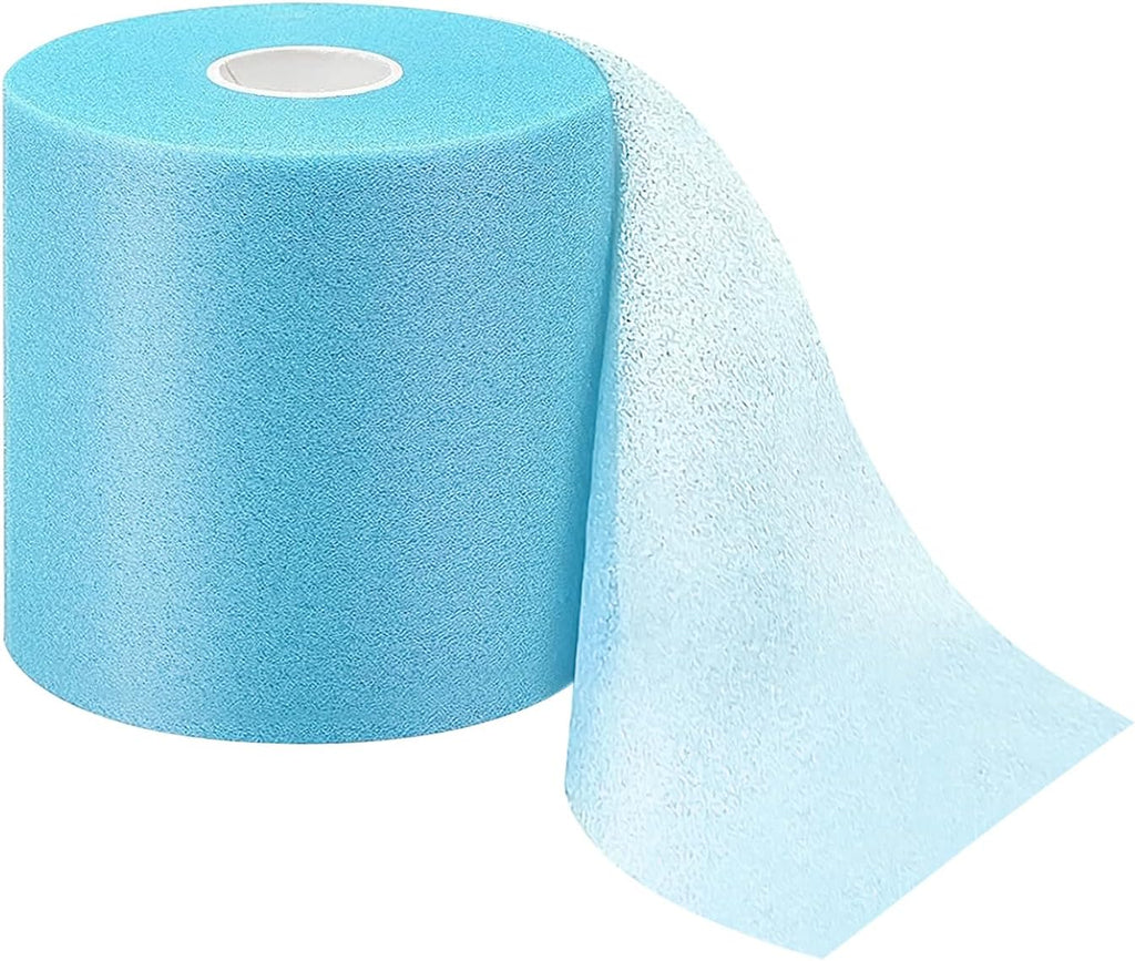 Pre-wrap Athletic Tape,2.75 Inches X 30 Yards Roll Pre wrap Headbands for Hair Soccer,Foam Underwrap Sports Wrap for Ankles Wrists Hands Knees Elbows (Light Blue)